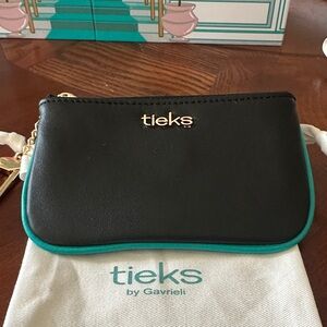 Tieks Black Change Purse Wallet